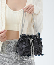 2024 New Gold Sequin Chain Crossbody Bag