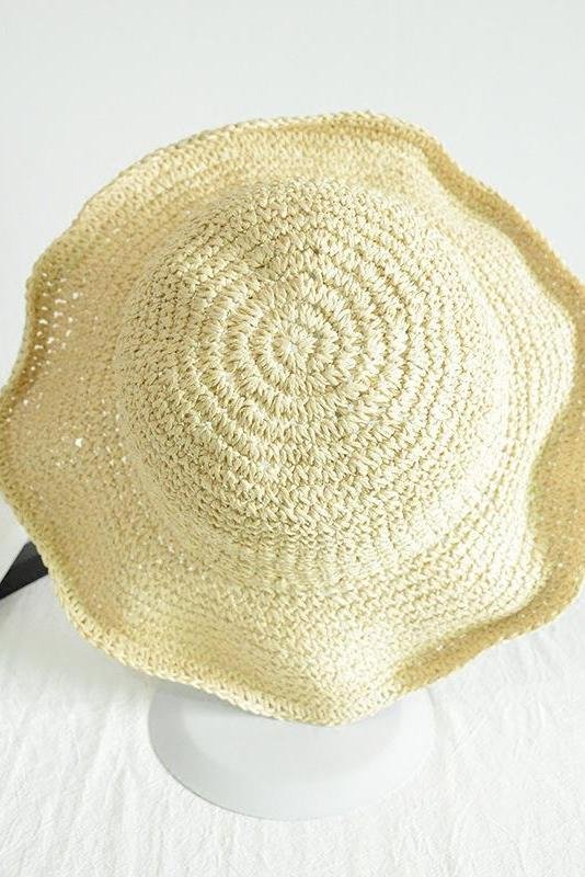 Summer Travel Sun Protection Foldable Straw Hat