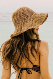 Summer Travel Sun Protection Foldable Straw Hat