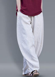 Beautiful harem pants cotton Boho Work Outfits burgundy long pants - bagstylebliss