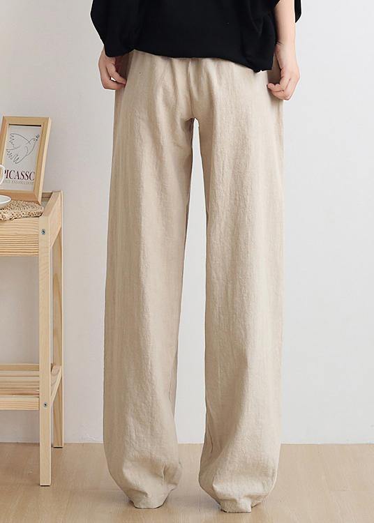 Casual nude trousers women 2021 new spring and summer bloomers linen high waist carrot pants - bagstylebliss