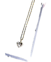 Chic Rose Gold Stainless Steel Zircon Love Pendant Necklace