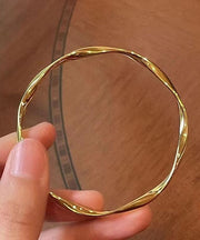 DIY Gold 14K Gold Solid Bangle