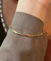 DIY Gold 14K Gold Solid Bangle