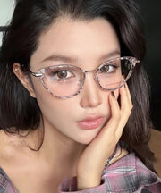 European And American Fashion Cat Eye Leopard Print Glasses