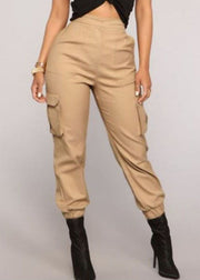 Khaki Haroun pants trousers