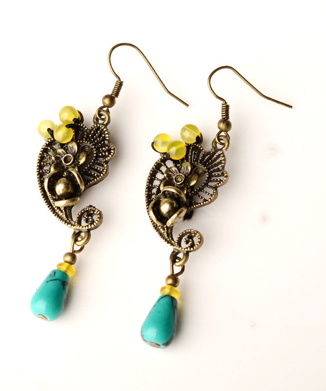 Fine Colorblock Turquoise Fine Copper Women&