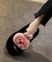 New Cartoon Thick Sole Home Comfortable Plush Slippers