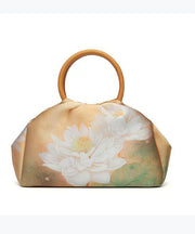 New Chinese Style Jade And Bamboo Design Women Handbag