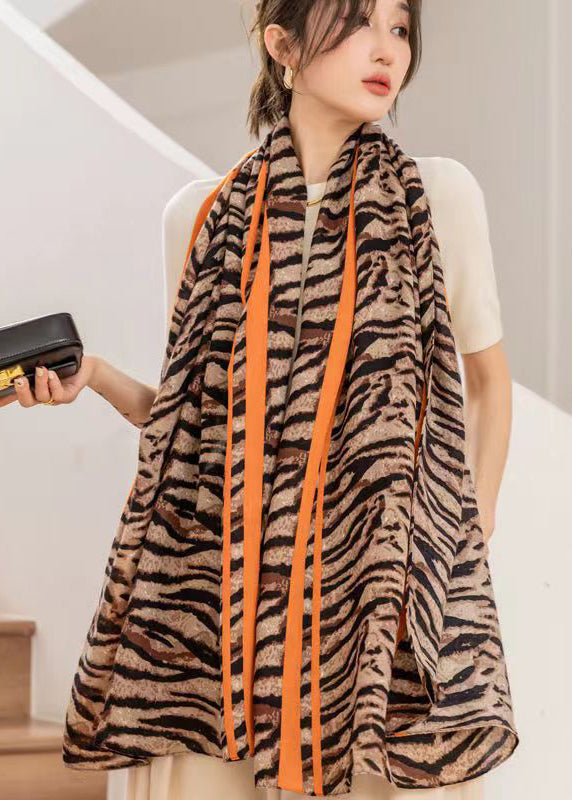 New Fashion Personalized Leopard Print Cotton Scarf