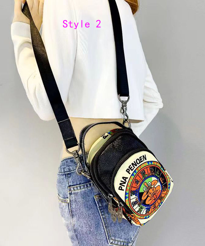 Original Design Sense Printed Versatile Shoulder Bag