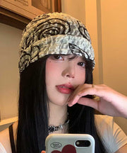 Original Design White Thin Lace Bonnie Hat