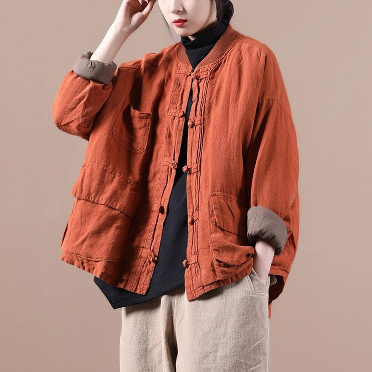 Luxury Spring Pocket Retro Coat - bagstylebliss