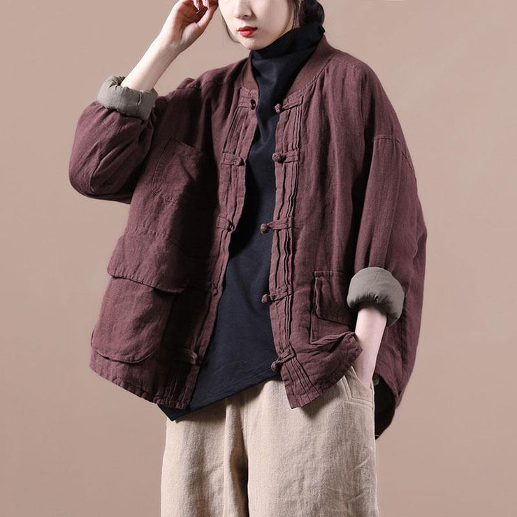 Luxury Spring Pocket Retro Coat - bagstylebliss