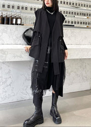 2021 Black Fashion Close Waist Versatile Cotton Jacket - bagstylebliss