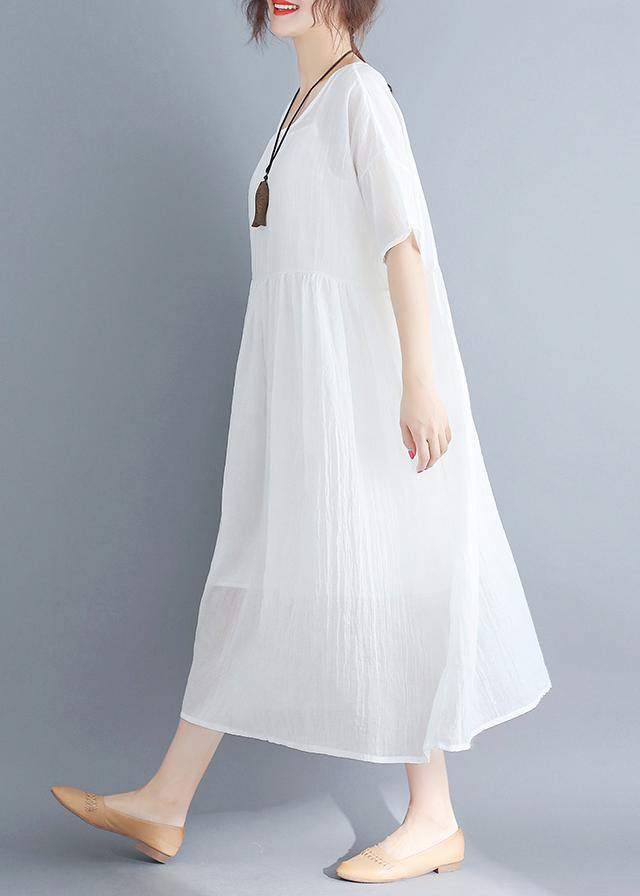 2021 Summer White Two-piece White Dress - bagstylebliss