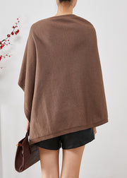 Art Coffee Asymmetrical Button Down Knit Scarf Tops Fall