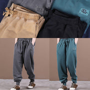 Autumn new style Korean trousers with lace-up threaded mouth khaki ming casual pants - bagstylebliss