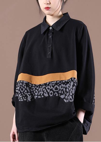 Beautiful Black Patchwork Sweatshirts Tracksuits - bagstylebliss