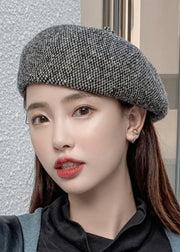 Beautiful Black Versatile Autumn Winter Beret Hat