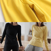 Bohemian wild cotton fall crane tops Work Outfits yellow blouses - bagstylebliss