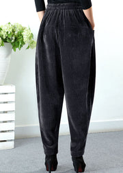 Boutique Chocolate High Waist Pockets fashion Winter Pants