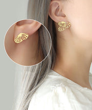 Boutique Gold Schmetterling Metall trennbare Ohrstecker