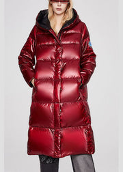 Casual Mulberry hooded Thick Casual Winter Duck Down Coat