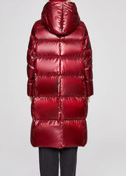 Casual Mulberry hooded Thick Casual Winter Duck Down Coat