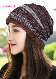 Casual Versatile Knit Warm Fleece Boonie Hat