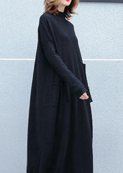Cozy two ways to wear Sweater weather Moda black Mujer knit dress fall - bagstylebliss