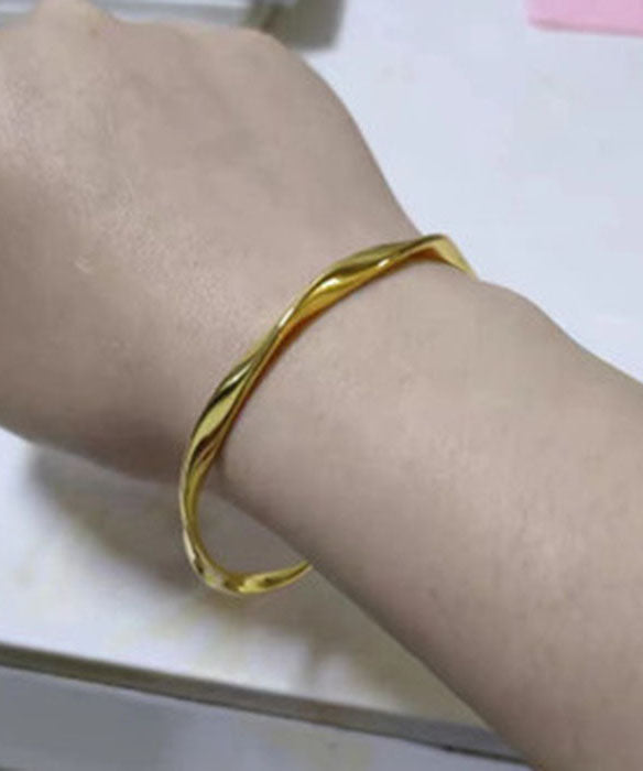 DIY Gold 14K Gold Solid Bangle