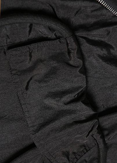 Elegant black cotton Wardrobes zippered long fall Dress - bagstylebliss