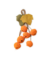 Fashion Orange Fabric Art Fruit Brooches