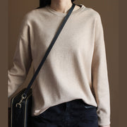 Fine nude knit sweaters casualsweaters new knit  top rabbit fur