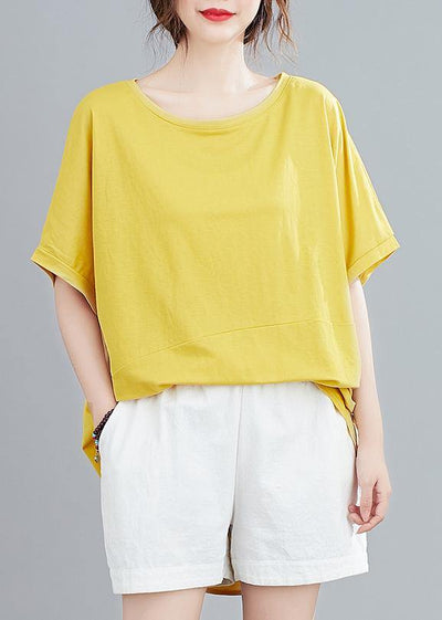 French o neck Batwing Sleeve women blouses Neckline yellow blouse - bagstylebliss