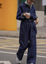 Girls' fashionable denim jacket high waistband jeans 2-piece set - bagstylebliss