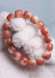 Gradient Color Bodhi Root Buddha Bead Bracelet