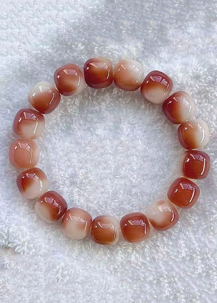 Gradient Color Bodhi Root Buddha Bead Bracelet