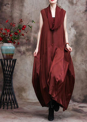 Luxy Chocolate Long Silk Dresses - bagstylebliss
