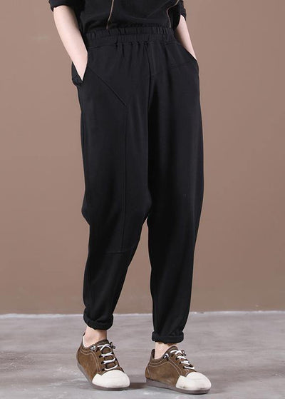 Korean Loose Large Elastic Waist Casual Pants - bagstylebliss