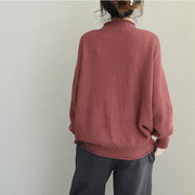 Loose Cotton Casual Sweater New Women Winter Tops