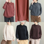 Loose Cotton Casual Sweater New Women Winter Tops