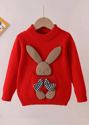 Lovely Yellow O Neck Pockets Patchwork Thick Girls Sweater Winter