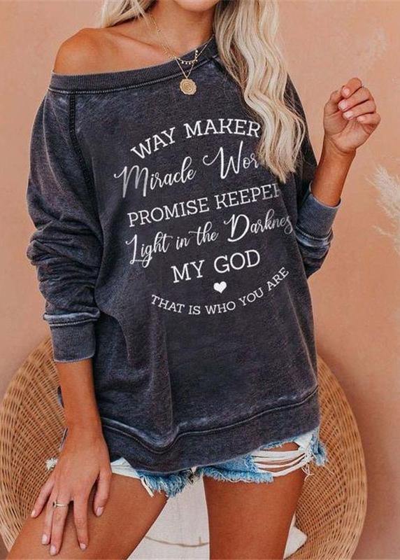 MY GOD, THAT IS WHO YOU ARE Graphic Hoodies Women Sweatshirt - bagstylebliss