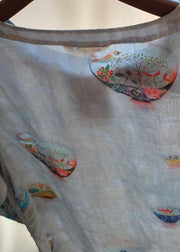 Modern O Neck Half Sleeve Clothes Shape Print Shirt - bagstylebliss
