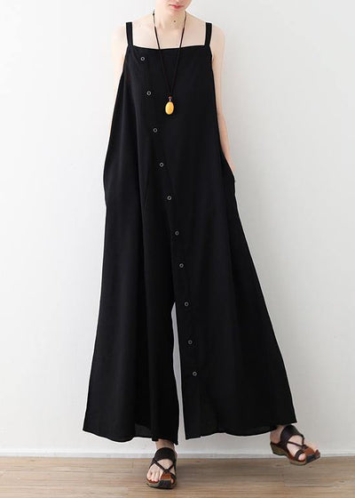 Modern black loose Plus Size Photography jumpsuit pants Summer - bagstylebliss