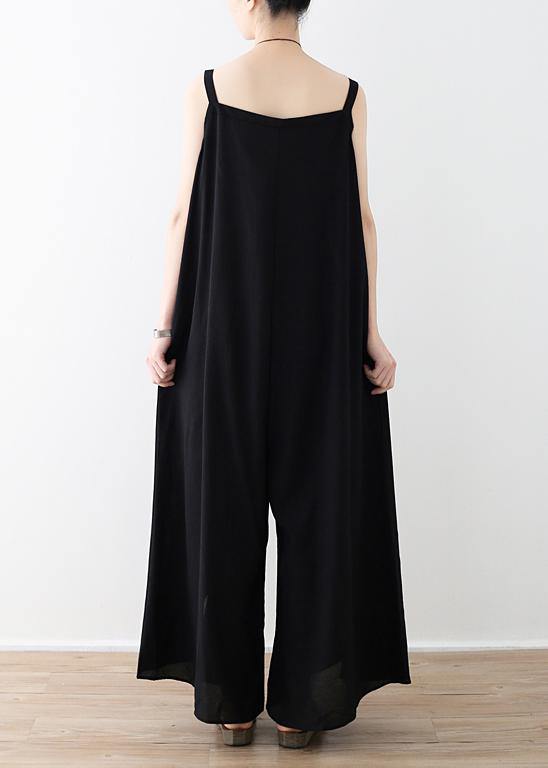 Modern black loose Plus Size Photography jumpsuit pants Summer - bagstylebliss