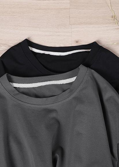 New Black O-Neck Pockets Sweatshirt Streetwear - bagstylebliss