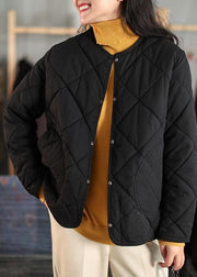 New Casual Warm Coat Khaki O Neck Pockets Women Coat - bagstylebliss